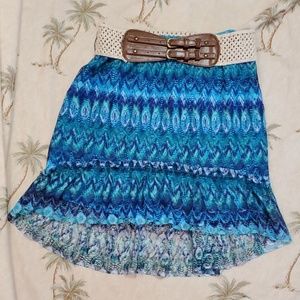 NWOT Luna Chix boho skirt size Medium